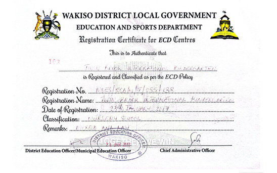 certificate 1 certificate 1